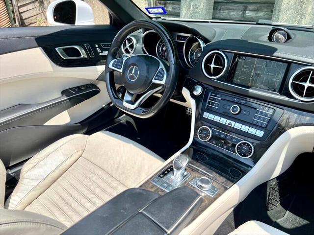 used 2017 Mercedes-Benz SL 550 car, priced at $44,999