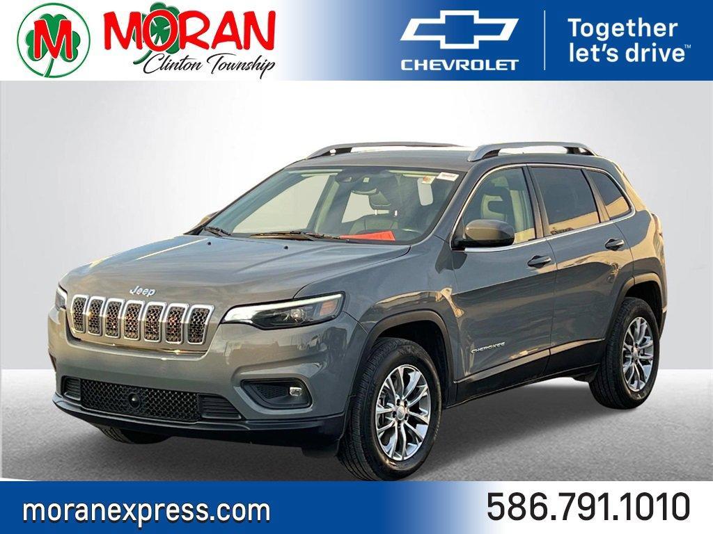 used 2021 Jeep Cherokee car, priced at $18,792