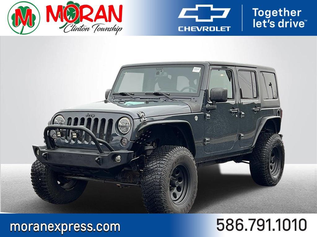 used 2016 Jeep Wrangler Unlimited car, priced at $19,591