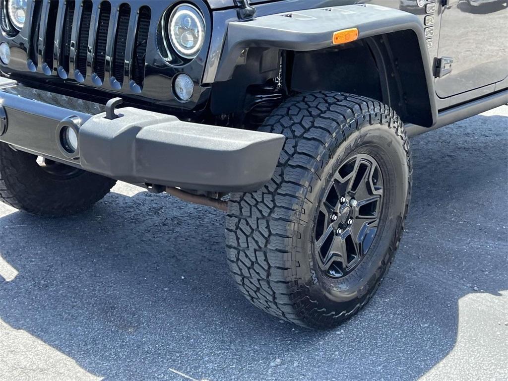used 2017 Jeep Wrangler Unlimited car, priced at $21,991