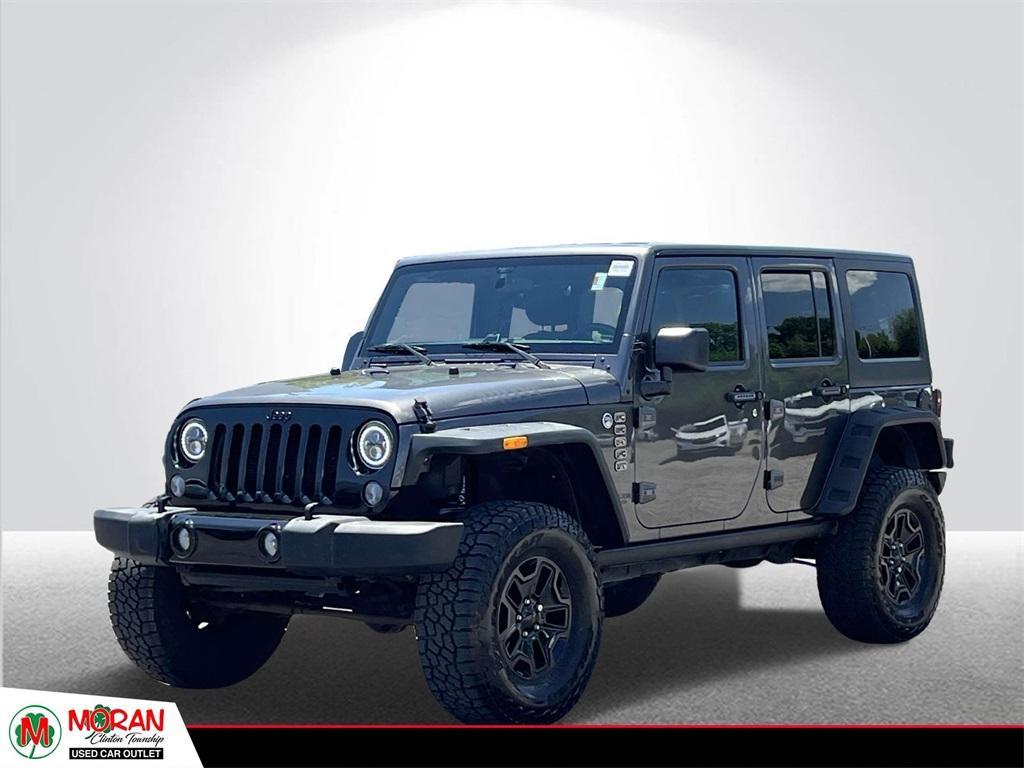 used 2017 Jeep Wrangler Unlimited car, priced at $21,991