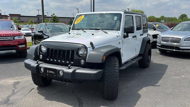 used 2017 Jeep Wrangler Unlimited car, priced at $22,130