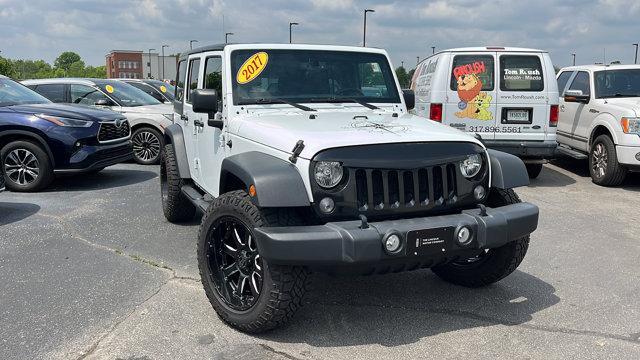 used 2017 Jeep Wrangler Unlimited car, priced at $22,130