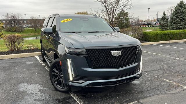 used 2021 Cadillac Escalade ESV car, priced at $59,807