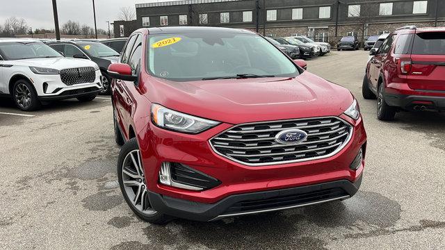 used 2021 Ford Edge car, priced at $28,610