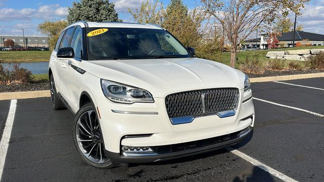 used 2021 Lincoln Aviator car, priced at $33,923