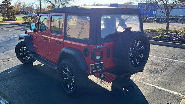 used 2018 Jeep Wrangler Unlimited car, priced at $20,923