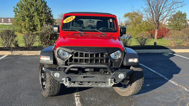 used 2018 Jeep Wrangler Unlimited car, priced at $20,923