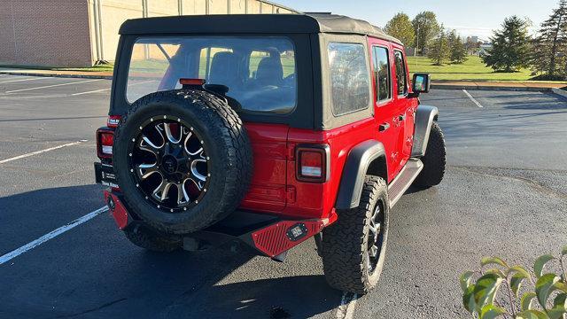 used 2018 Jeep Wrangler Unlimited car, priced at $20,923