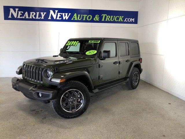 used 2021 Jeep Wrangler Unlimited car, priced at $26,995