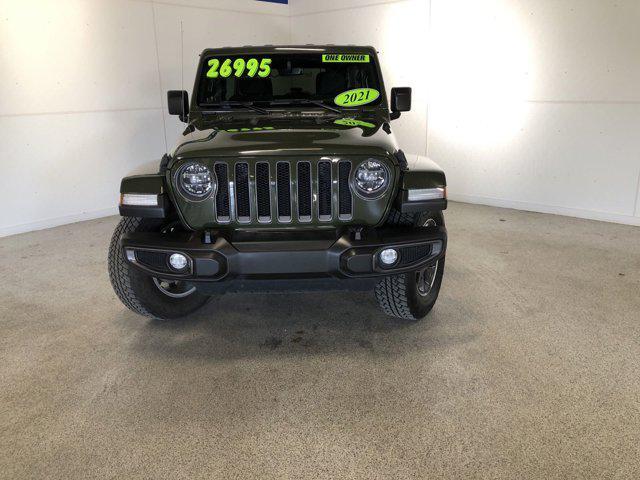 used 2021 Jeep Wrangler Unlimited car, priced at $26,995