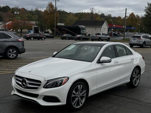 used 2017 Mercedes-Benz C-Class car, priced at $18,707
