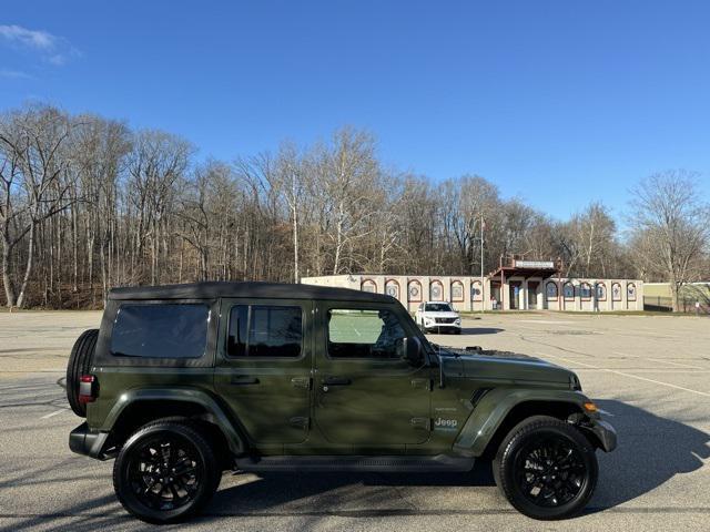 used 2022 Jeep Wrangler Unlimited 4xe car, priced at $31,100