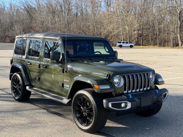 used 2022 Jeep Wrangler Unlimited 4xe car, priced at $31,100