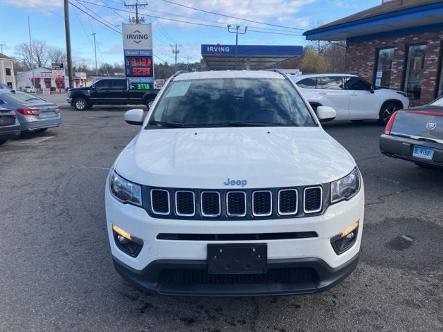 used 2021 Jeep Compass car, priced at $17,487