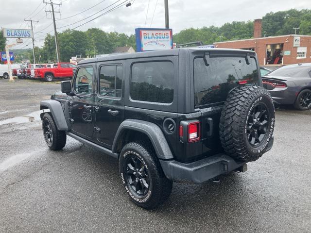 used 2021 Jeep Wrangler car, priced at $22,240