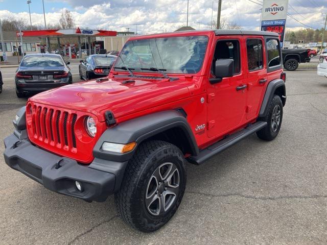 used 2020 Jeep Wrangler Unlimited car, priced at $24,996