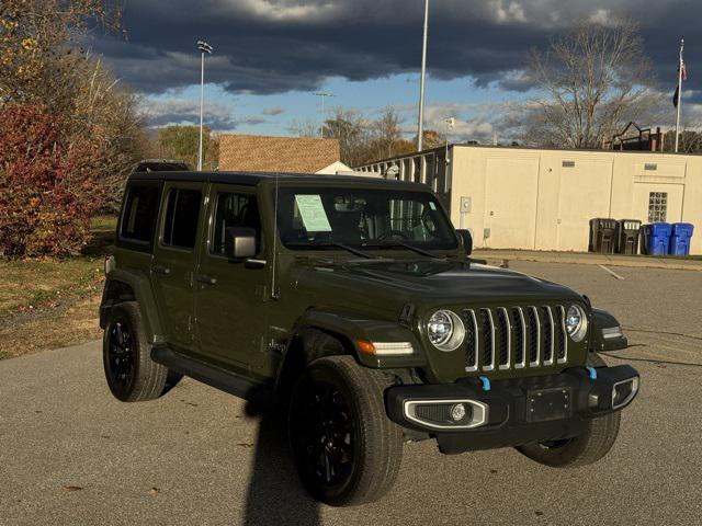 used 2022 Jeep Wrangler Unlimited 4xe car, priced at $29,659