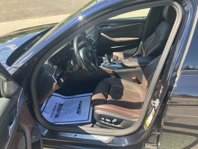 used 2021 BMW M550 car, priced at $37,059