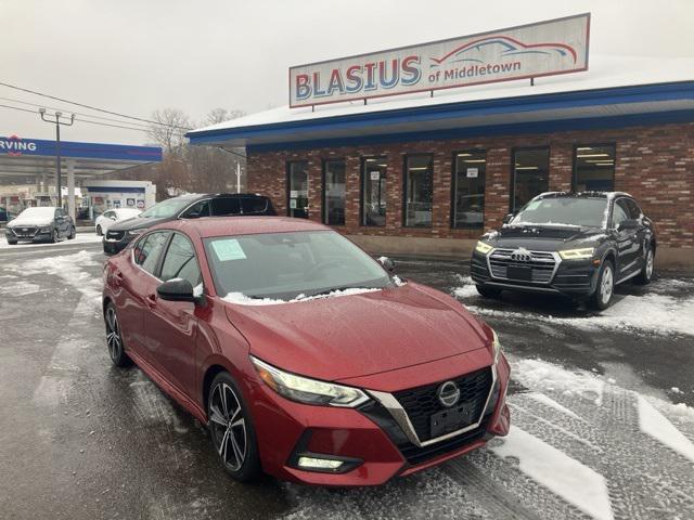 used 2021 Nissan Sentra car, priced at $15,411