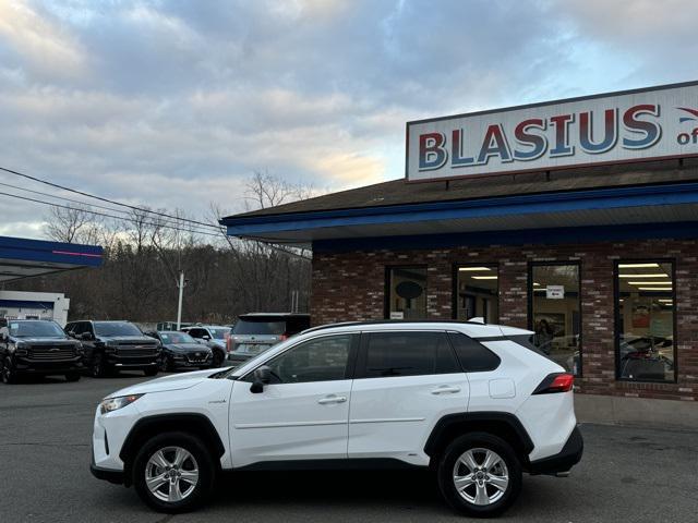 used 2021 Toyota RAV4 Hybrid car, priced at $28,418