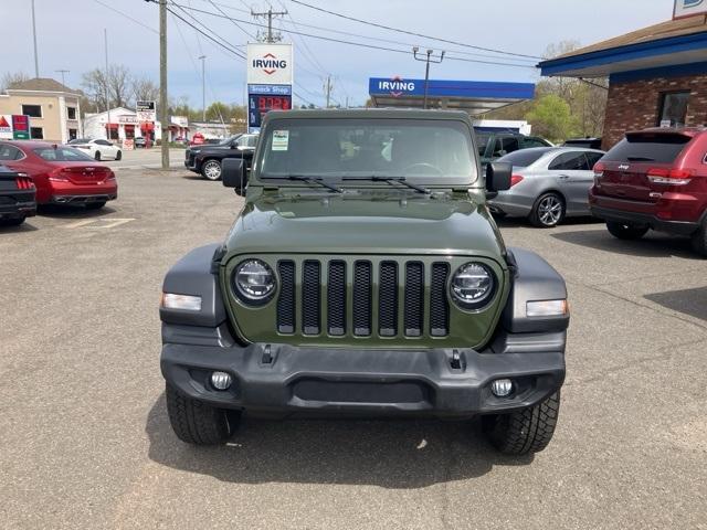 used 2021 Jeep Wrangler Unlimited car, priced at $32,853
