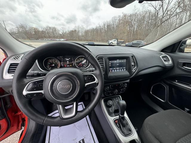 used 2021 Jeep Compass car, priced at $17,178