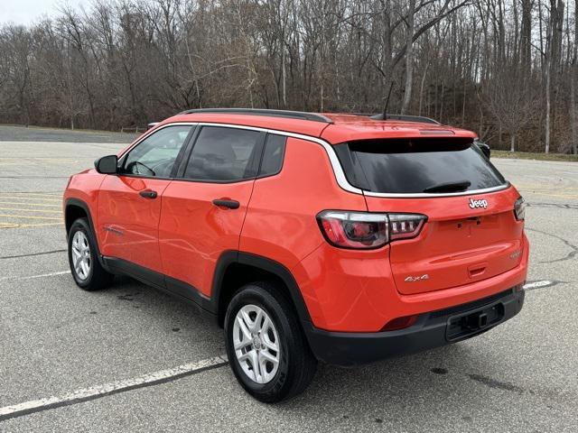 used 2021 Jeep Compass car, priced at $17,178