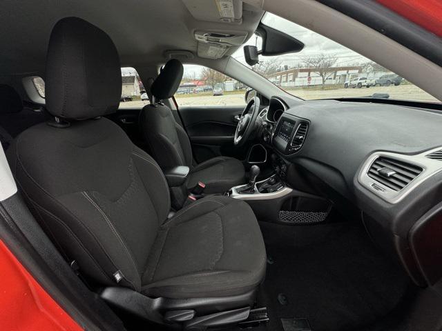 used 2021 Jeep Compass car, priced at $17,178