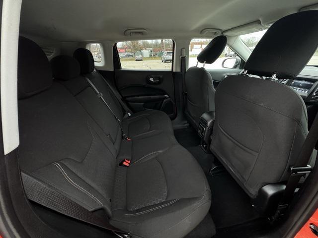 used 2021 Jeep Compass car, priced at $17,178