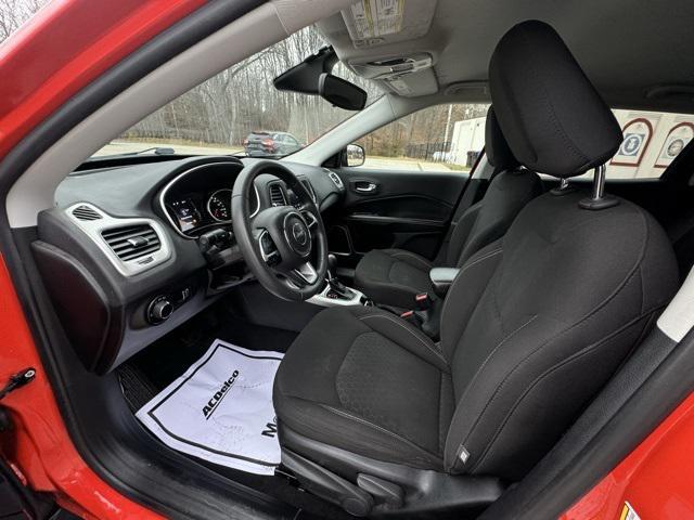 used 2021 Jeep Compass car, priced at $17,178