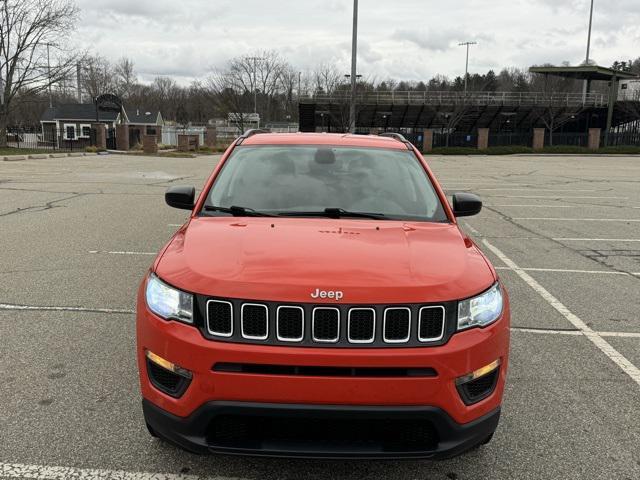 used 2021 Jeep Compass car, priced at $17,178