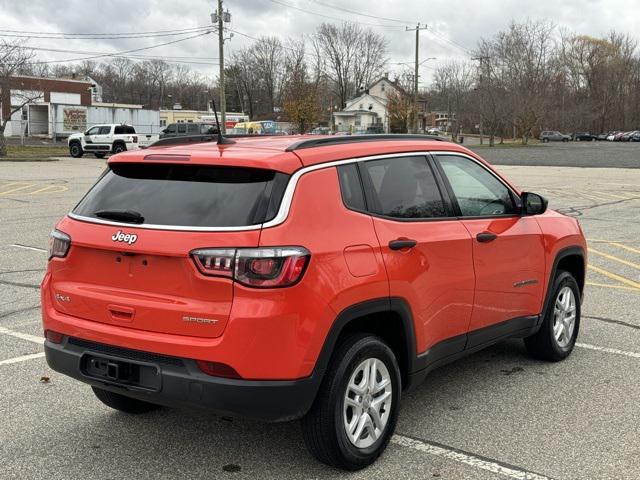 used 2021 Jeep Compass car, priced at $17,178