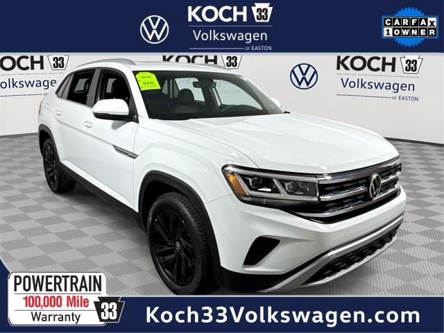 used 2022 Volkswagen Atlas Cross Sport car, priced at $27,543