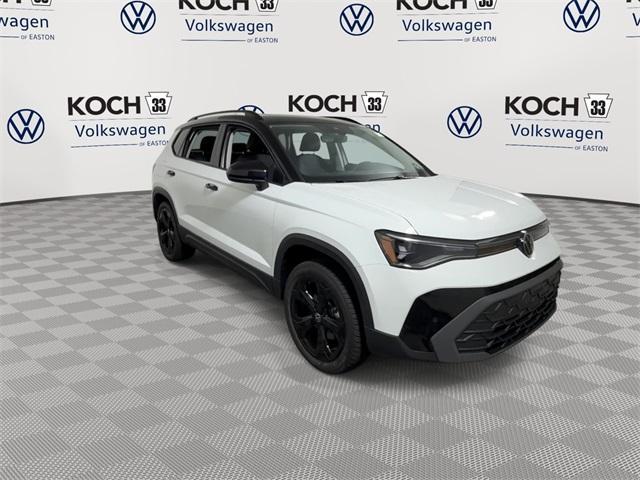 new 2025 Volkswagen Taos car, priced at $33,300
