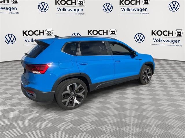 used 2023 Volkswagen Taos car, priced at $27,595