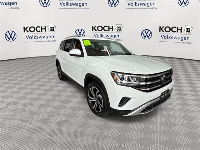 used 2022 Volkswagen Atlas car, priced at $30,000