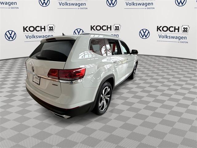 used 2022 Volkswagen Atlas car, priced at $30,000