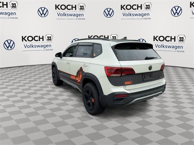used 2022 Volkswagen Taos car, priced at $18,694