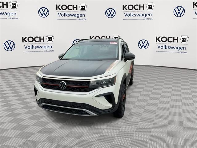 used 2022 Volkswagen Taos car, priced at $18,694