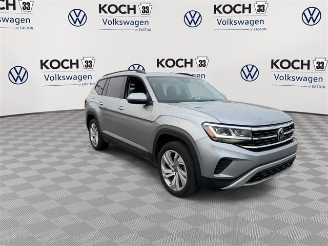 used 2021 Volkswagen Atlas car, priced at $28,995