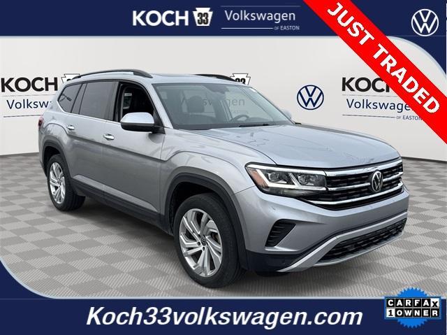 used 2021 Volkswagen Atlas car, priced at $28,995