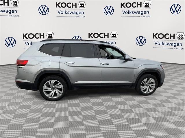 used 2021 Volkswagen Atlas car, priced at $28,995