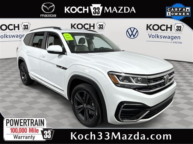 used 2021 Volkswagen Atlas car, priced at $27,623