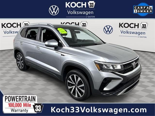used 2022 Volkswagen Taos car, priced at $21,422