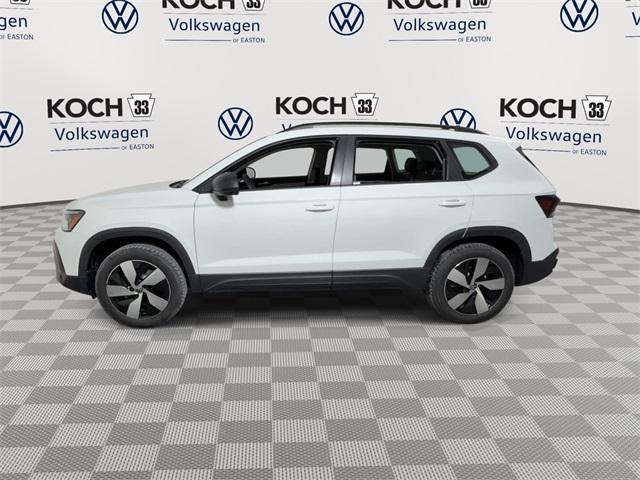 new 2025 Volkswagen Taos car, priced at $27,989