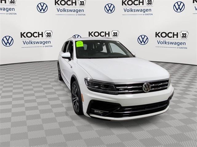 used 2021 Volkswagen Tiguan car, priced at $18,500