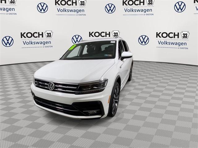 used 2021 Volkswagen Tiguan car, priced at $18,500