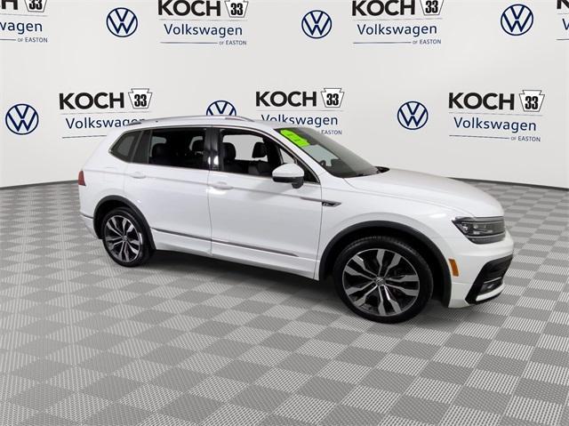 used 2021 Volkswagen Tiguan car, priced at $18,500