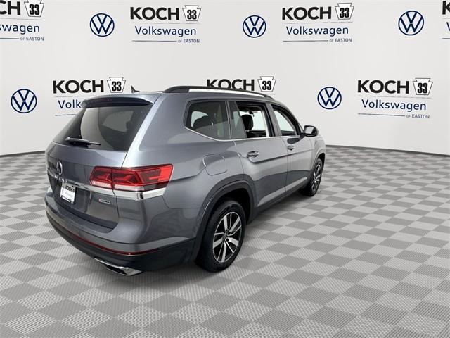 used 2021 Volkswagen Atlas car, priced at $23,261